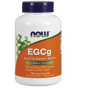 EGCG (180 Vcaps 400 mg) NOW Foods